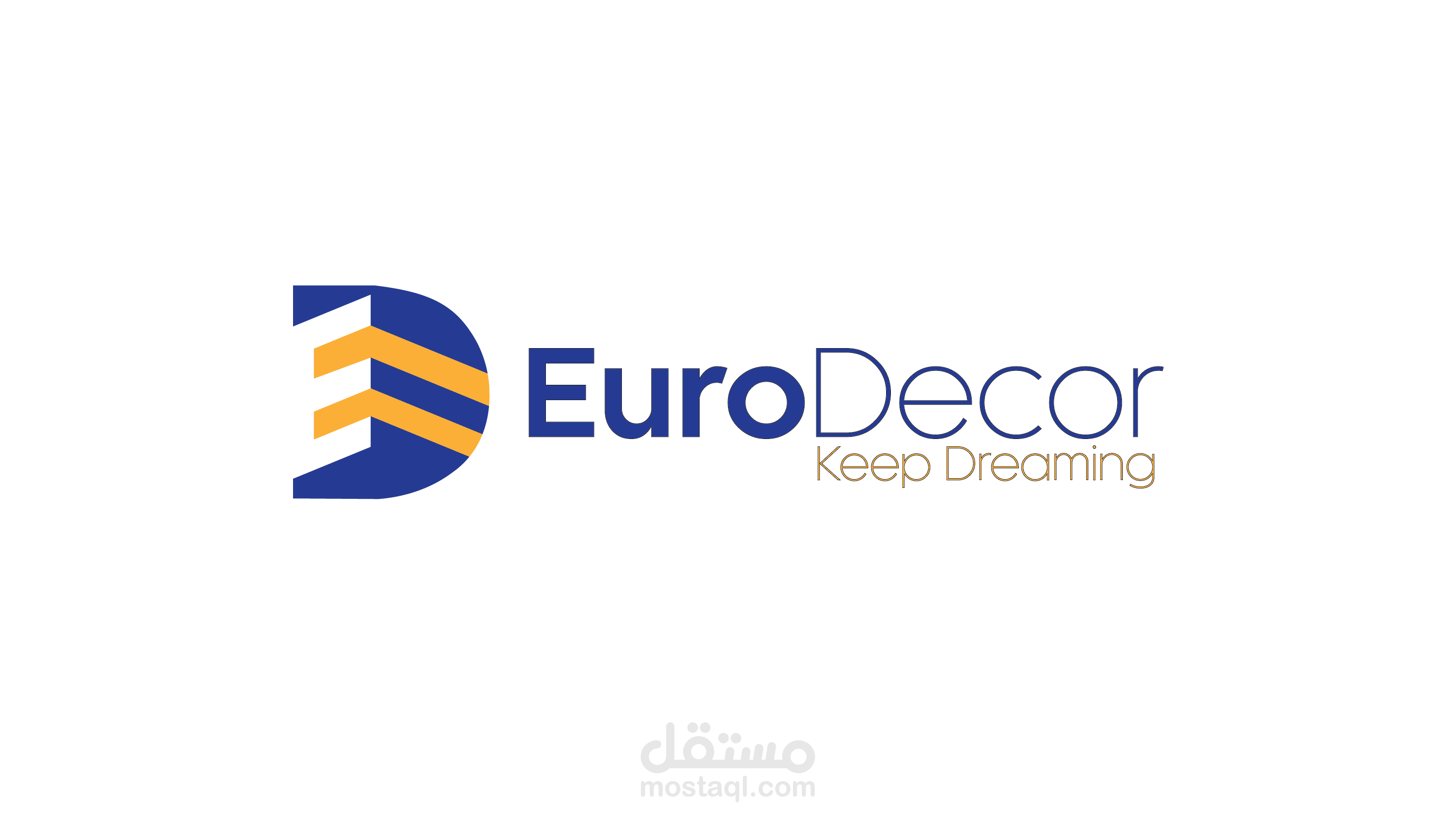 تصميم الهوية البصرية لعلامة Euro Decor