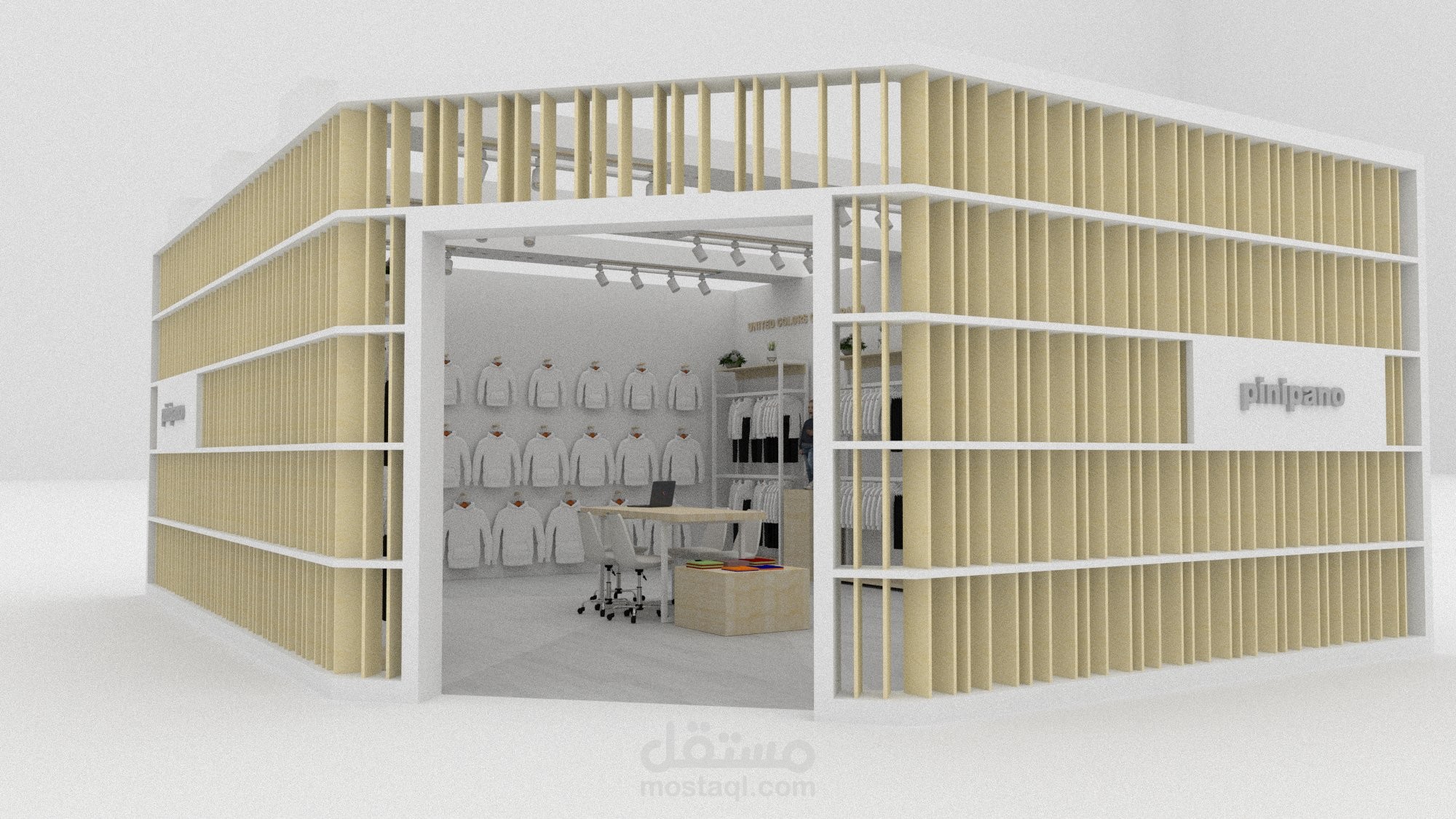 Clothing Brand Exhibition Stand Design