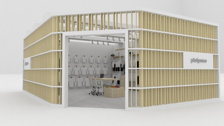 Clothing Brand Exhibition Stand Design