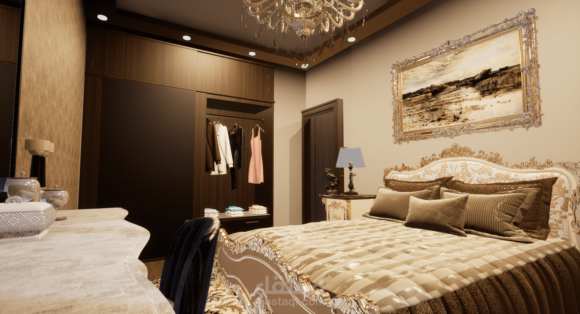 تصميم داخلى نيو كلاسيك