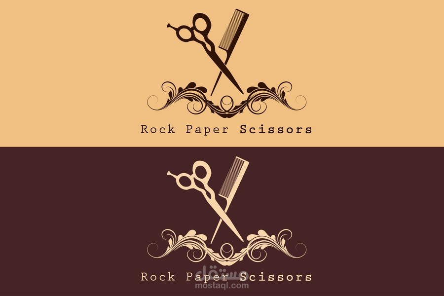 Rock paper scissors logo