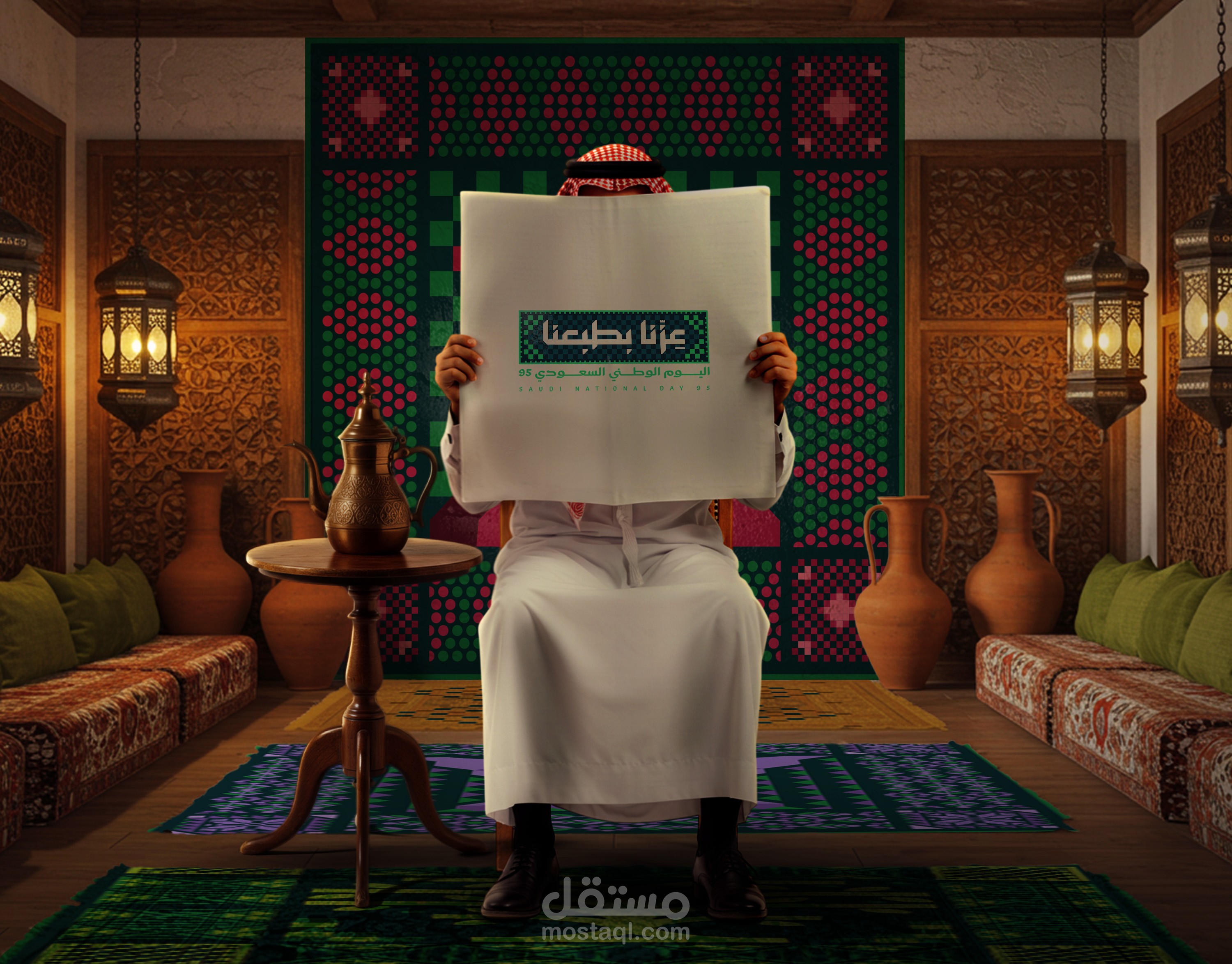 تصميمات سوشيال ميديا | اليوم الوطني السعودي