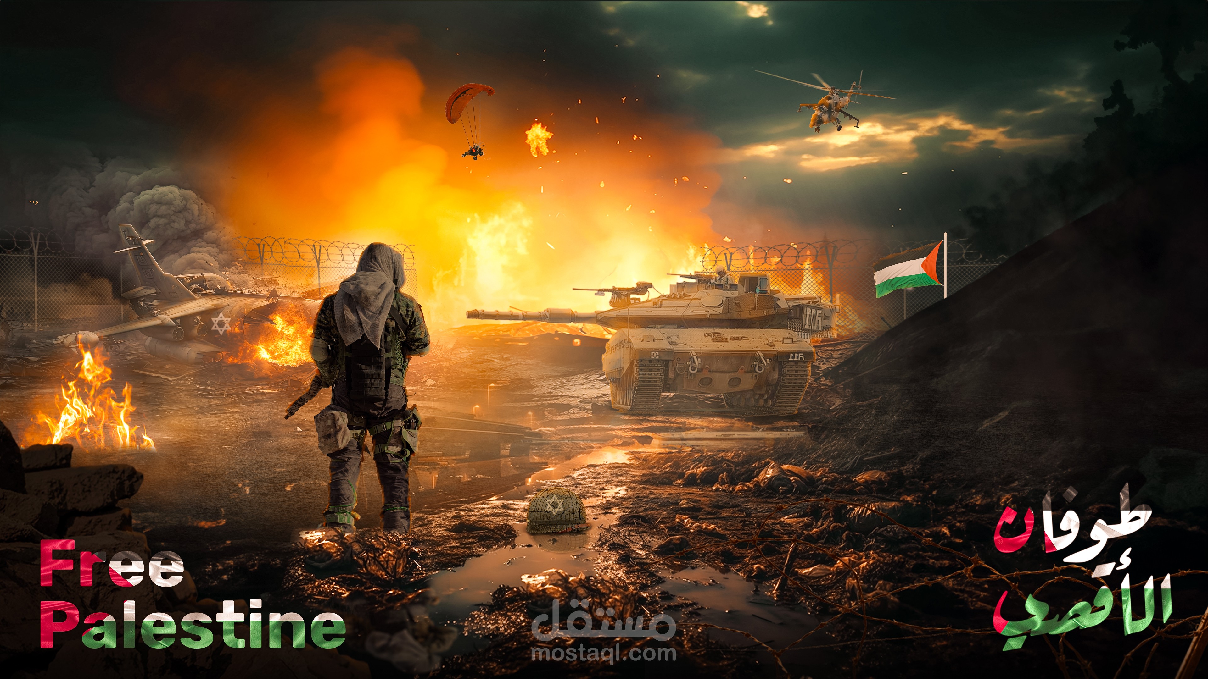 تصميم دمج رقمي - Photo Manipulation Design