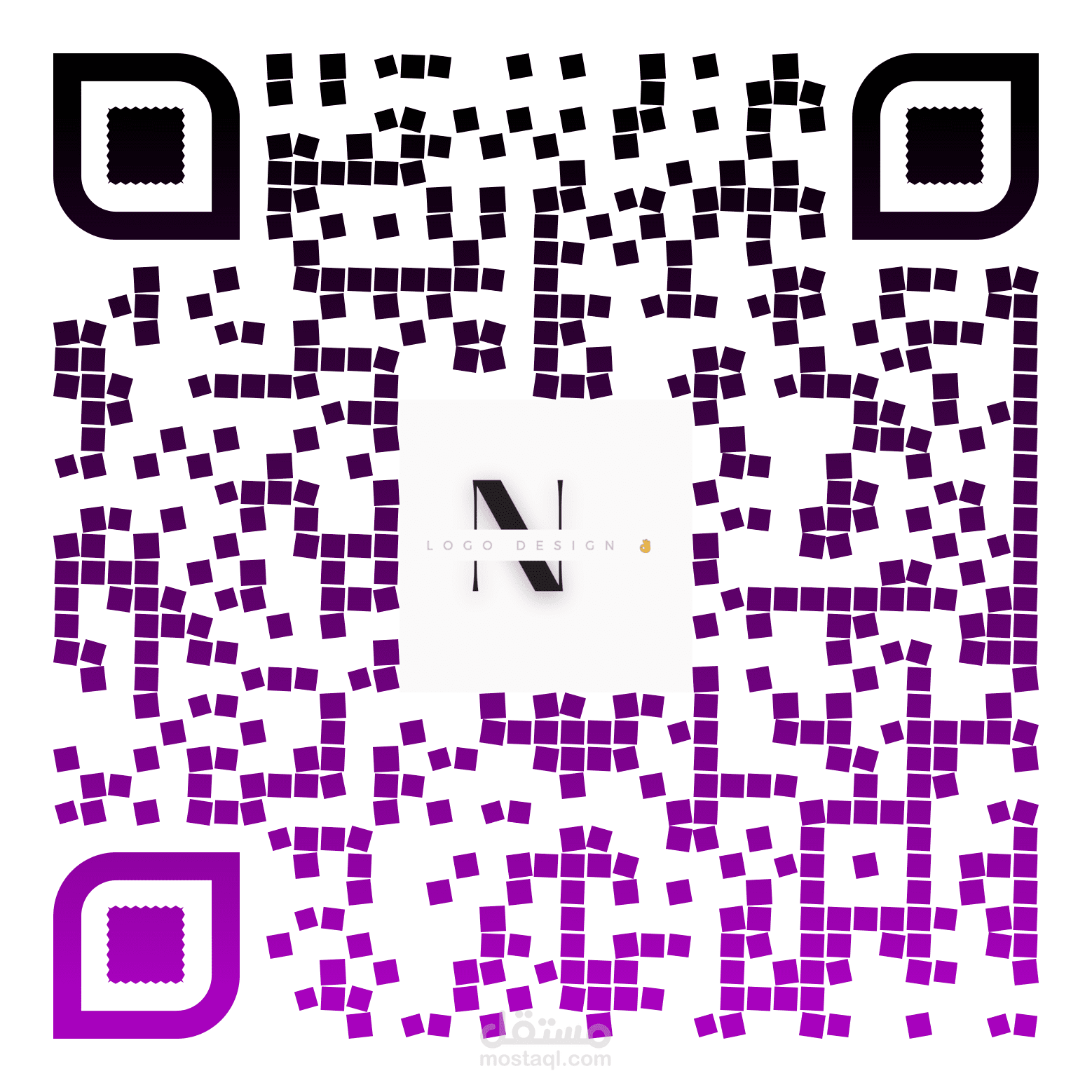 تصميم qr scan