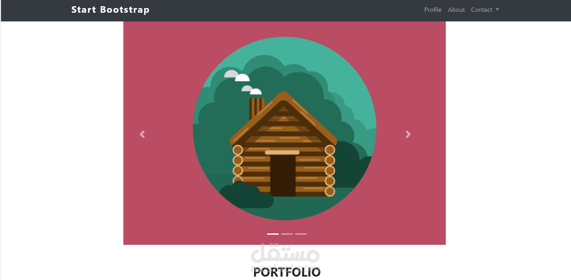 bootstrap website