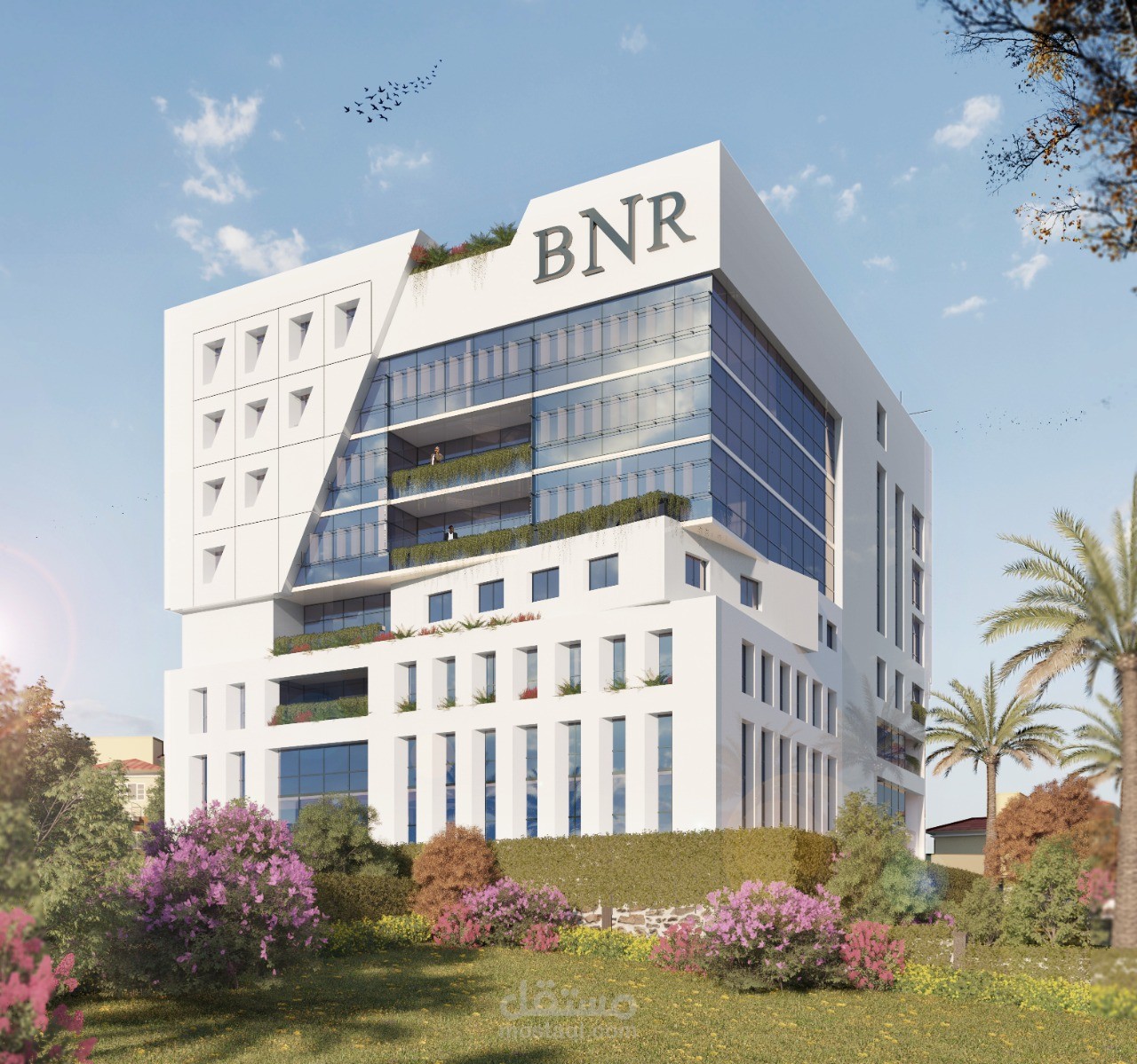 التصميم الانشائي للبنك المركزي الروندي