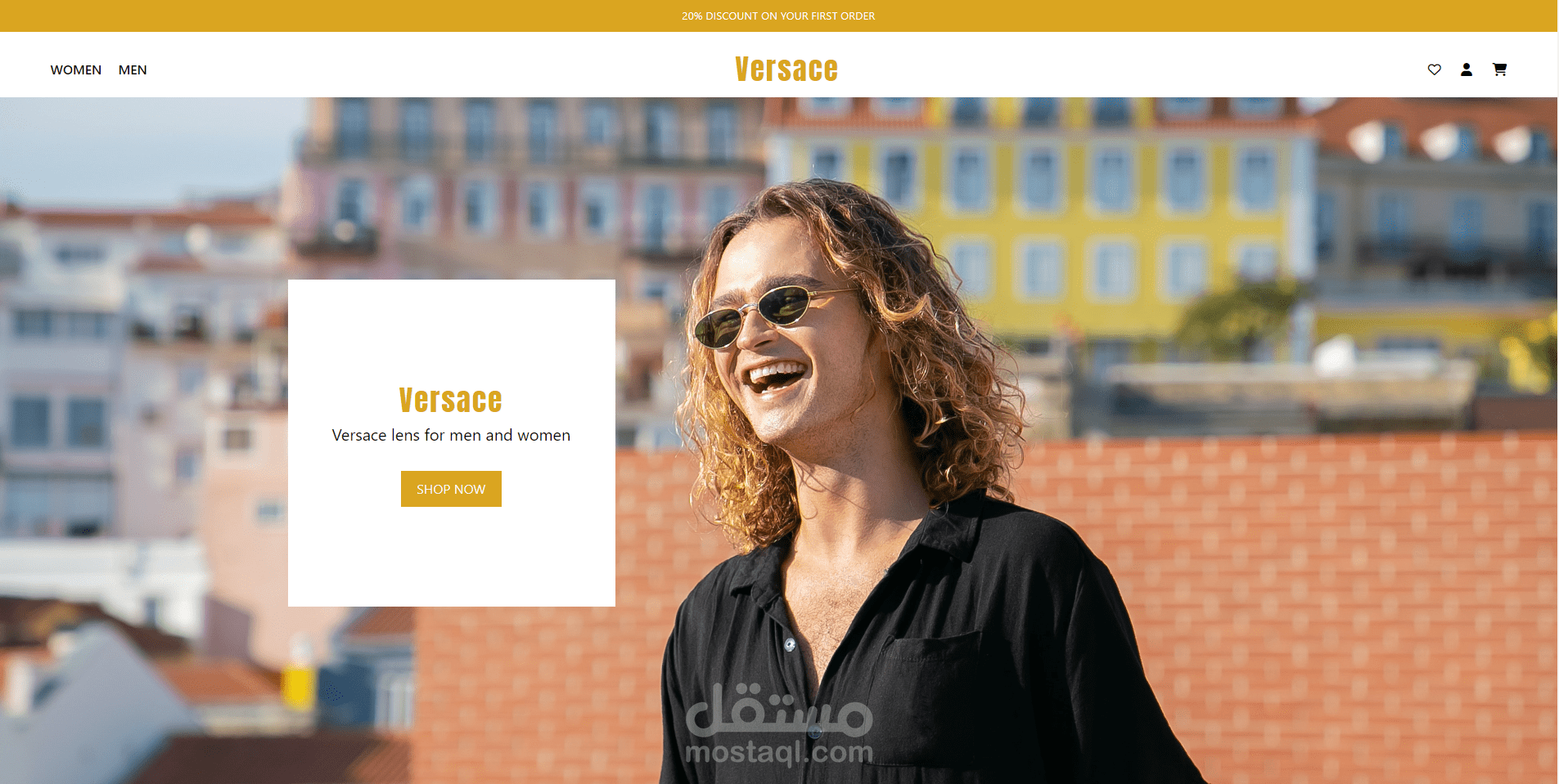 موقع Versace Lens