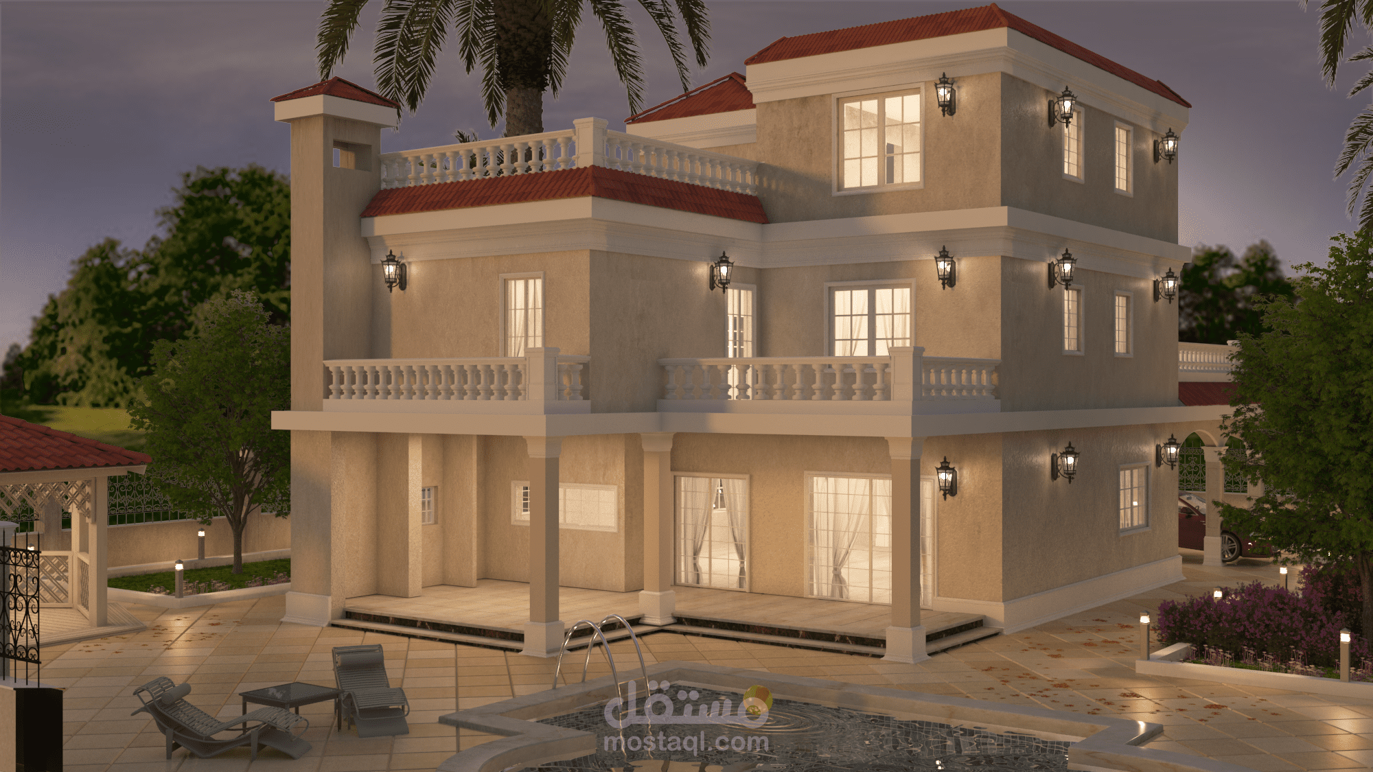 إظهار خارجي 3d max