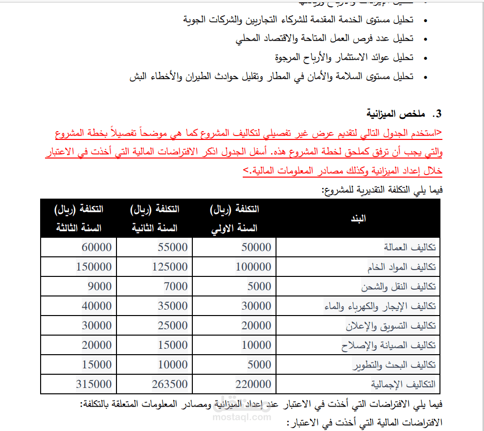إنشاء شركة خدمات أرضية تعمل مع شركات الطيران