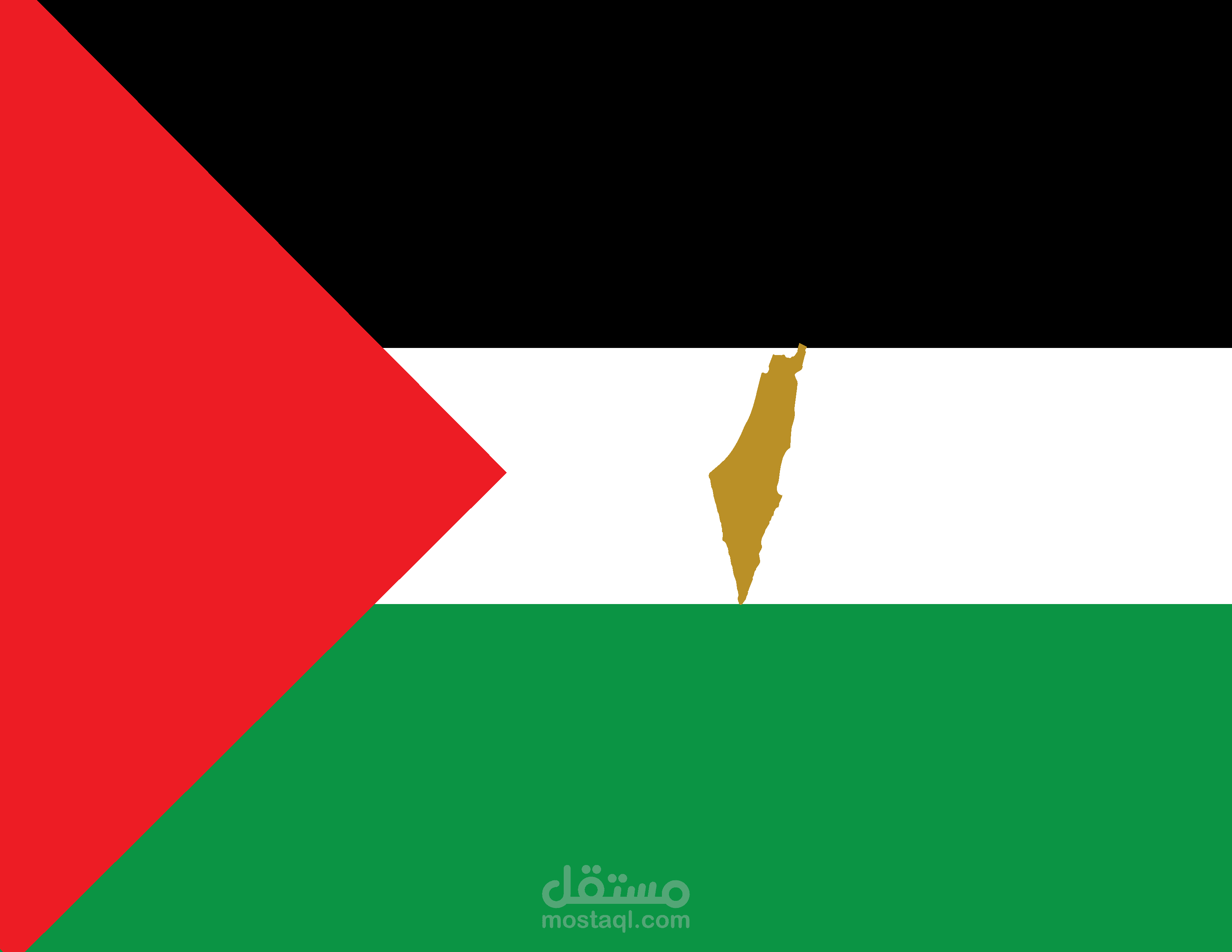 تصميم علم فلسطين