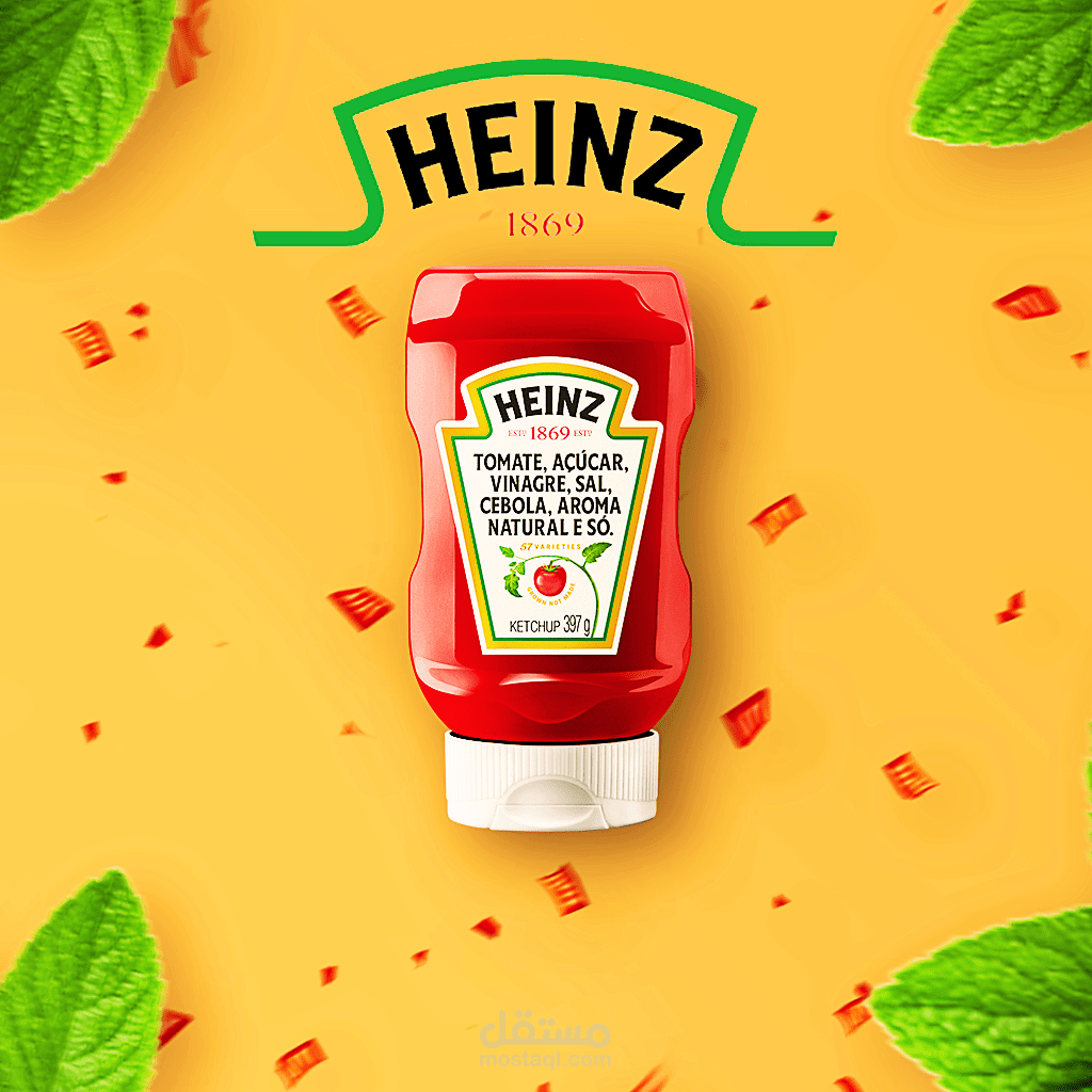 Advertisement design for Heinz Ketchup Distributor