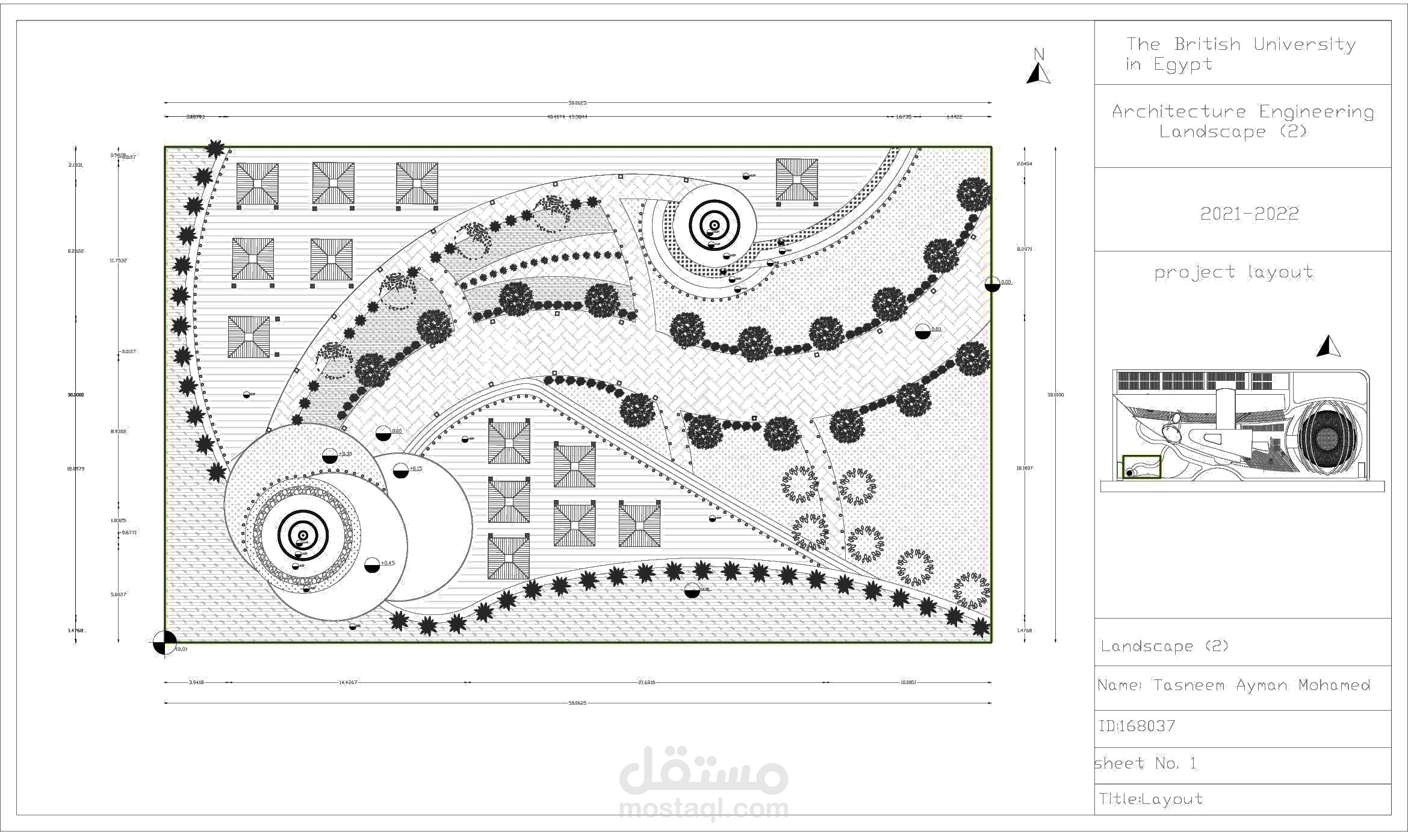 Gathering Area of a Zoo