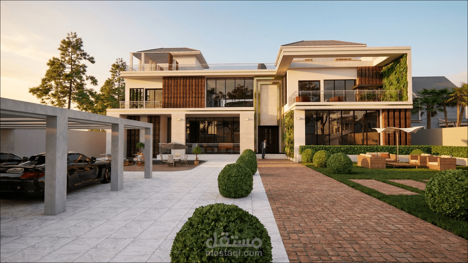 تصنيم فيلا سكنيه في السعوديه