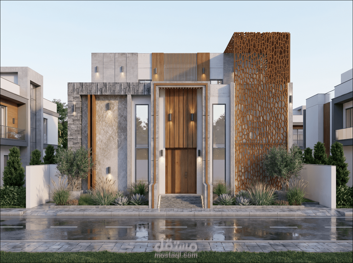 Japanese Villa design in KSA