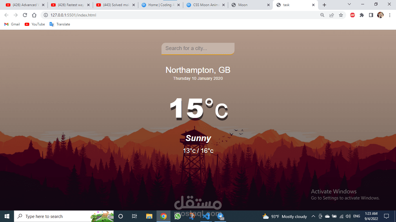 Weather App