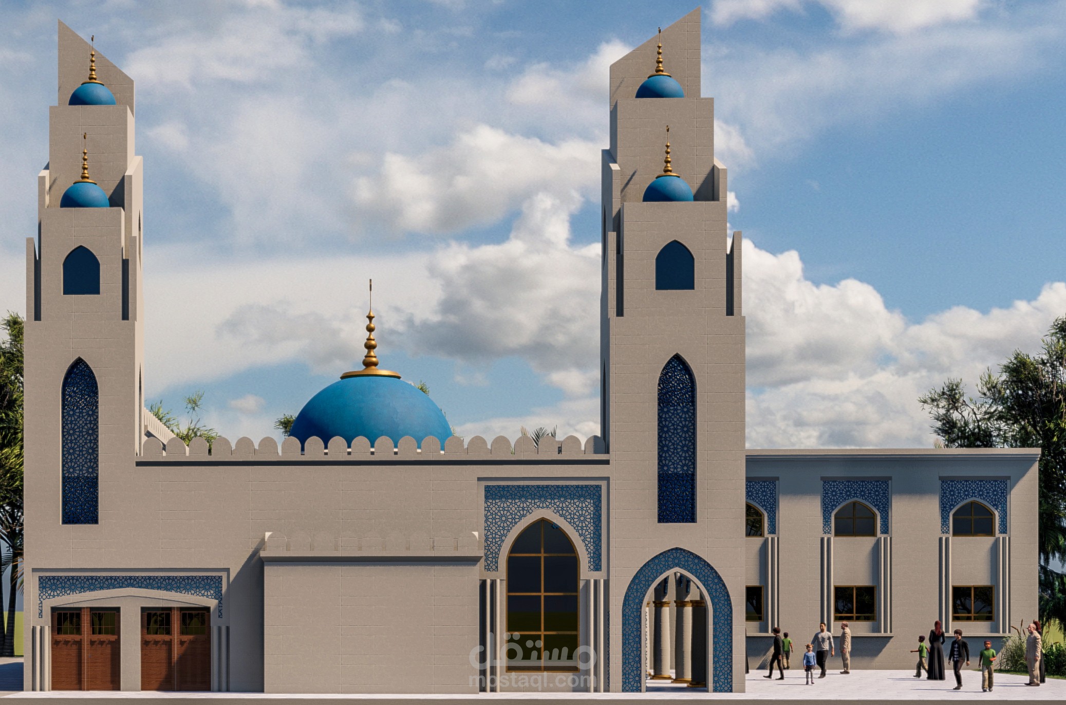مسجد ومدرسة تحفيظ قرأن كريم