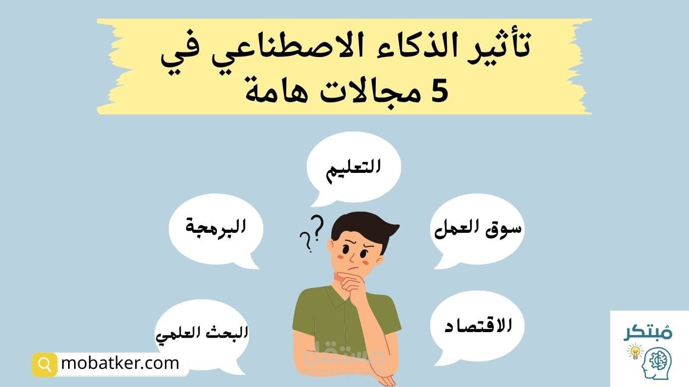 تأثير الذكاء الاصطناعي على حياتنا في 5 جوانب مهمة