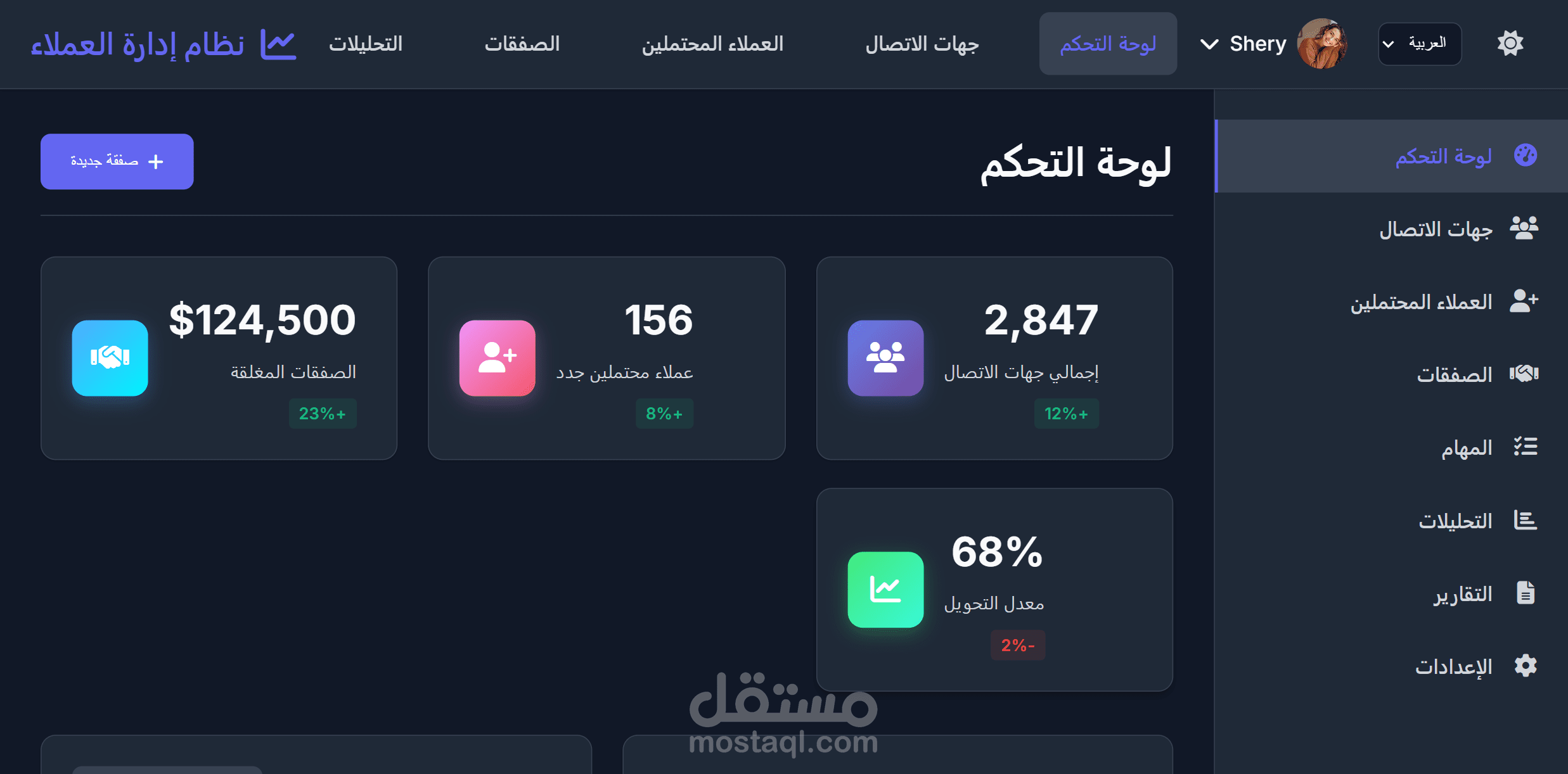نظام ادارة CRM