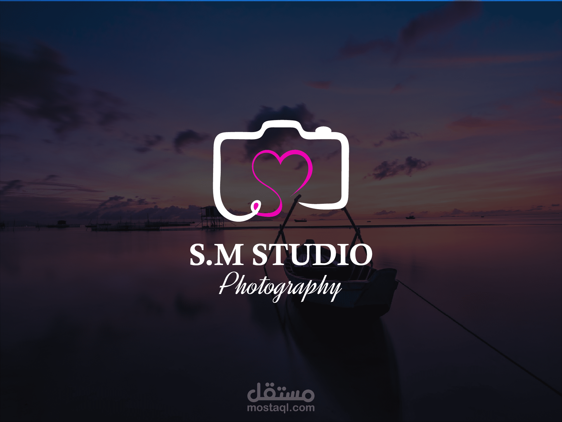 تصميم شعار لاستديو sm