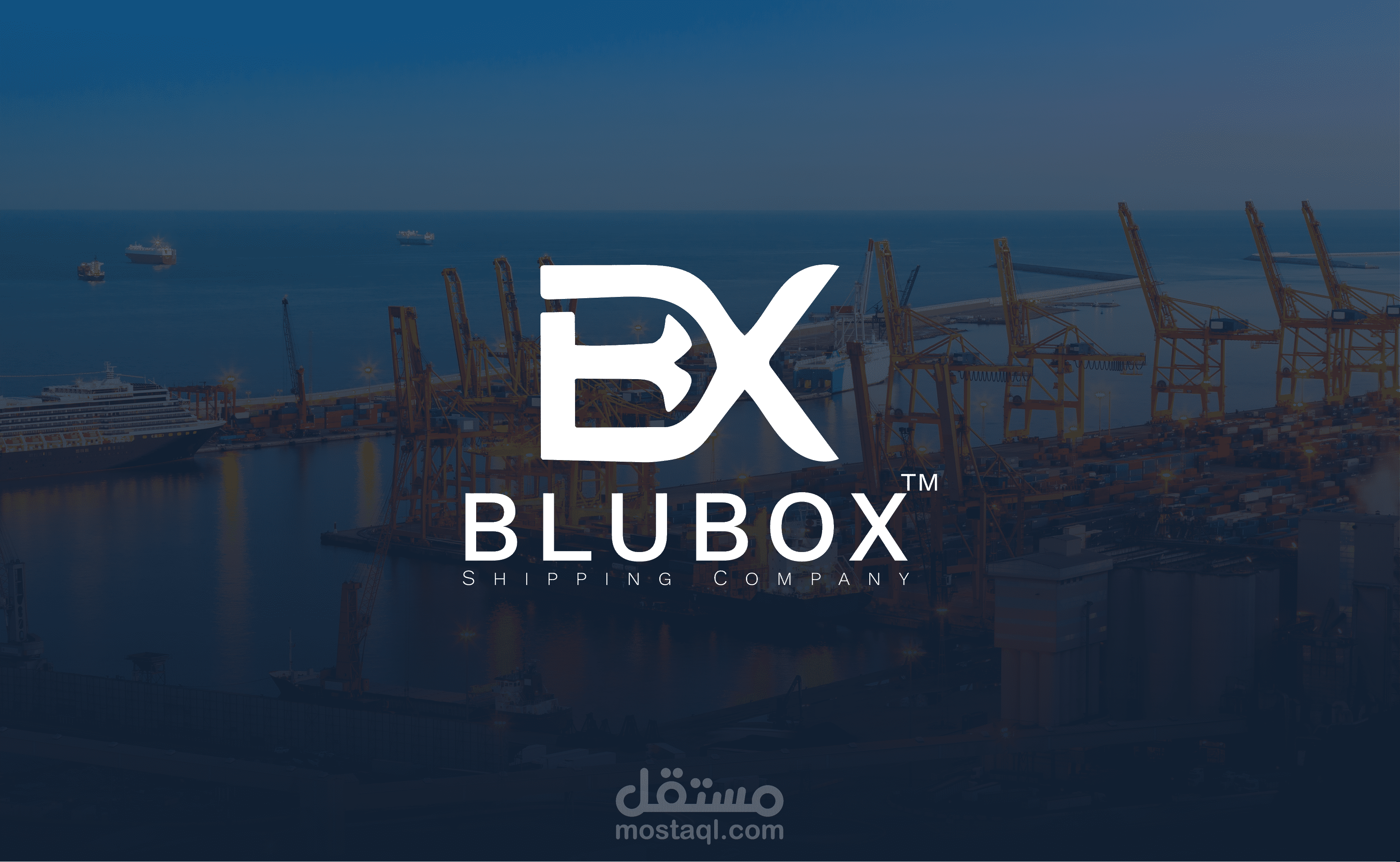 Logo for Blue Box Shipping Company