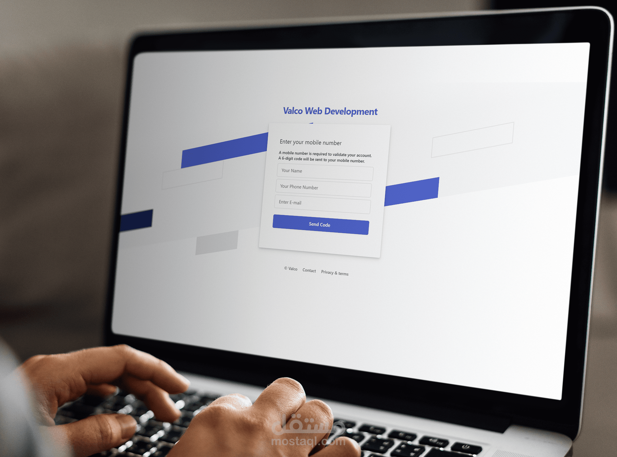 تطبيق ويب Python - ارسال رسائل تحقق OTP