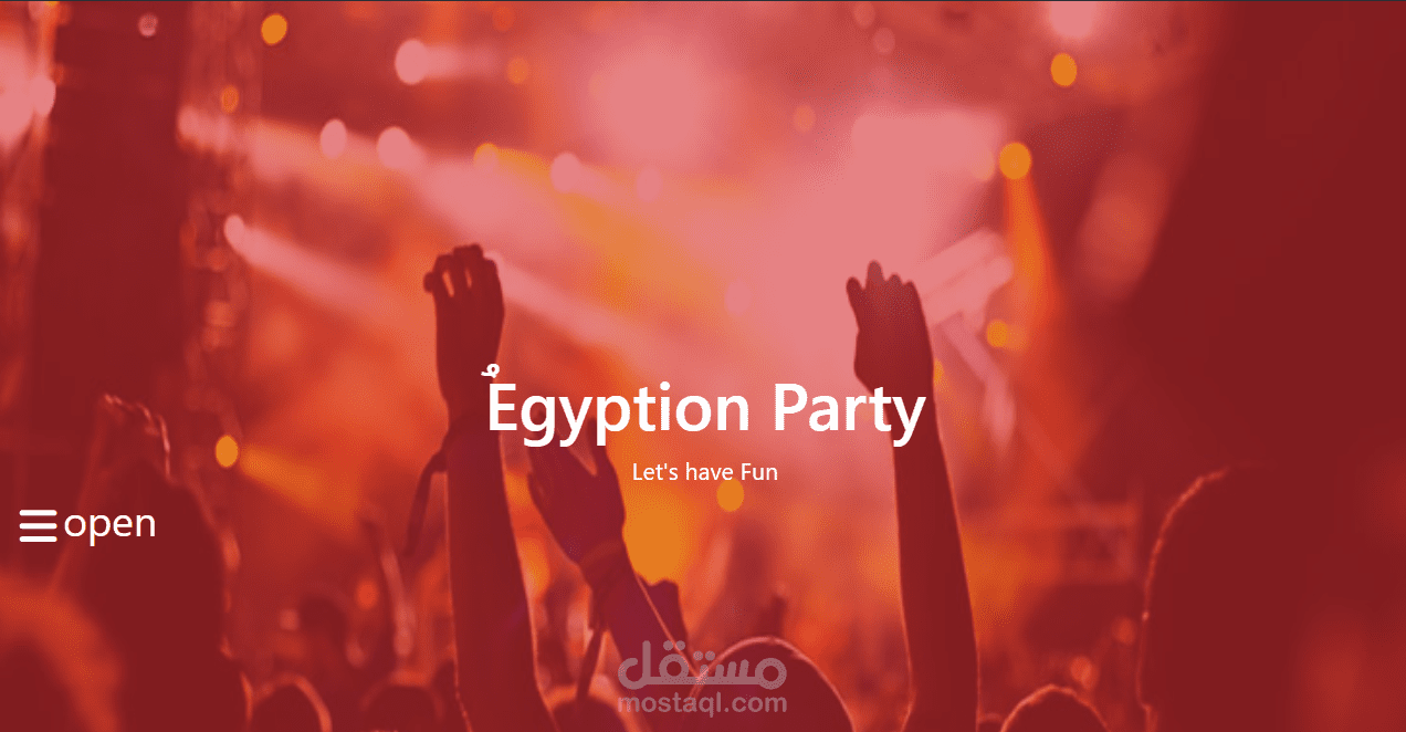 Egyptian-party-website