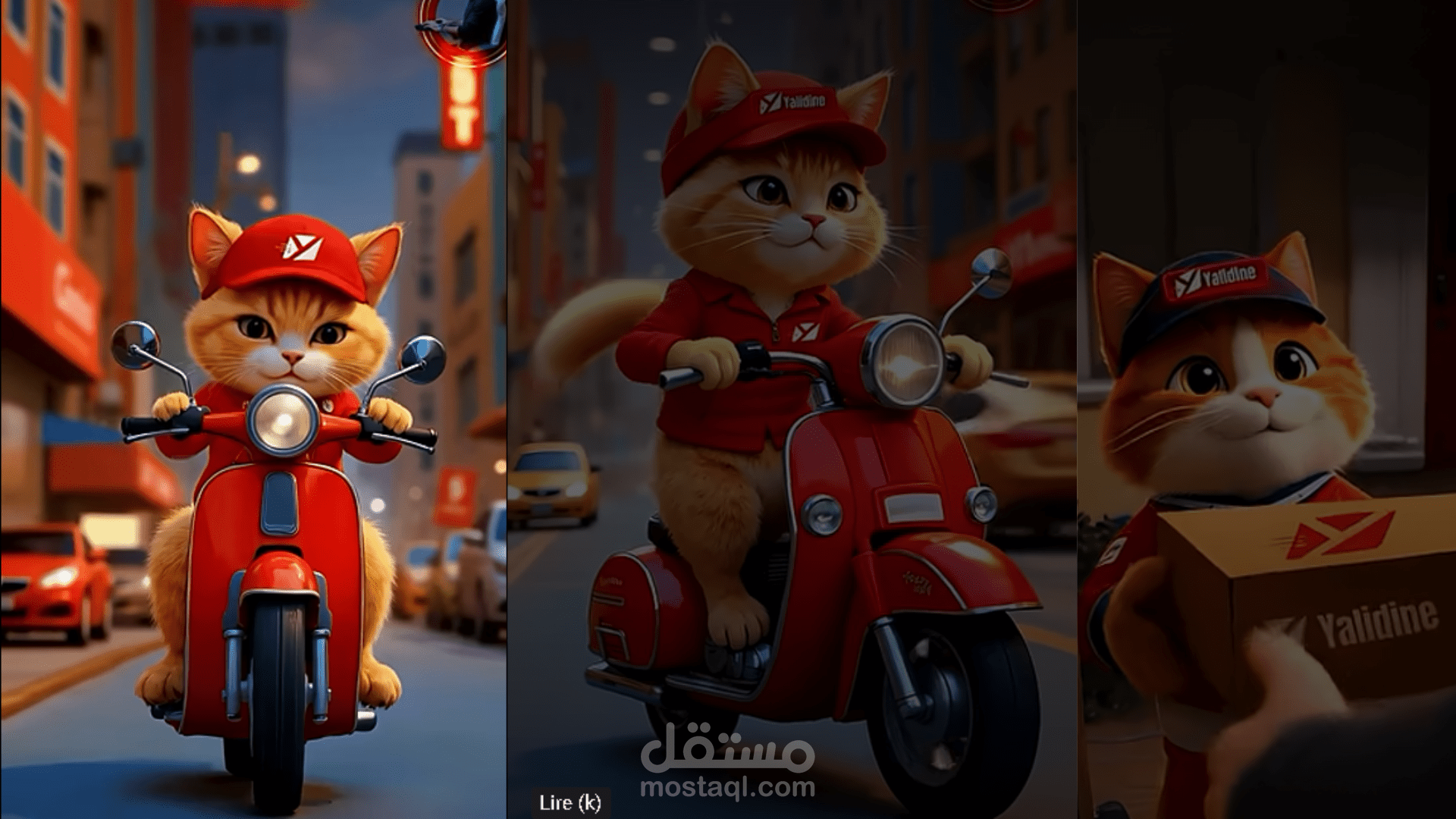 فيديو اعلاني  بالذكاء الاصطناعي