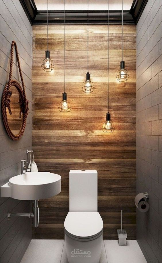 تصميم فيلا Industrial Style