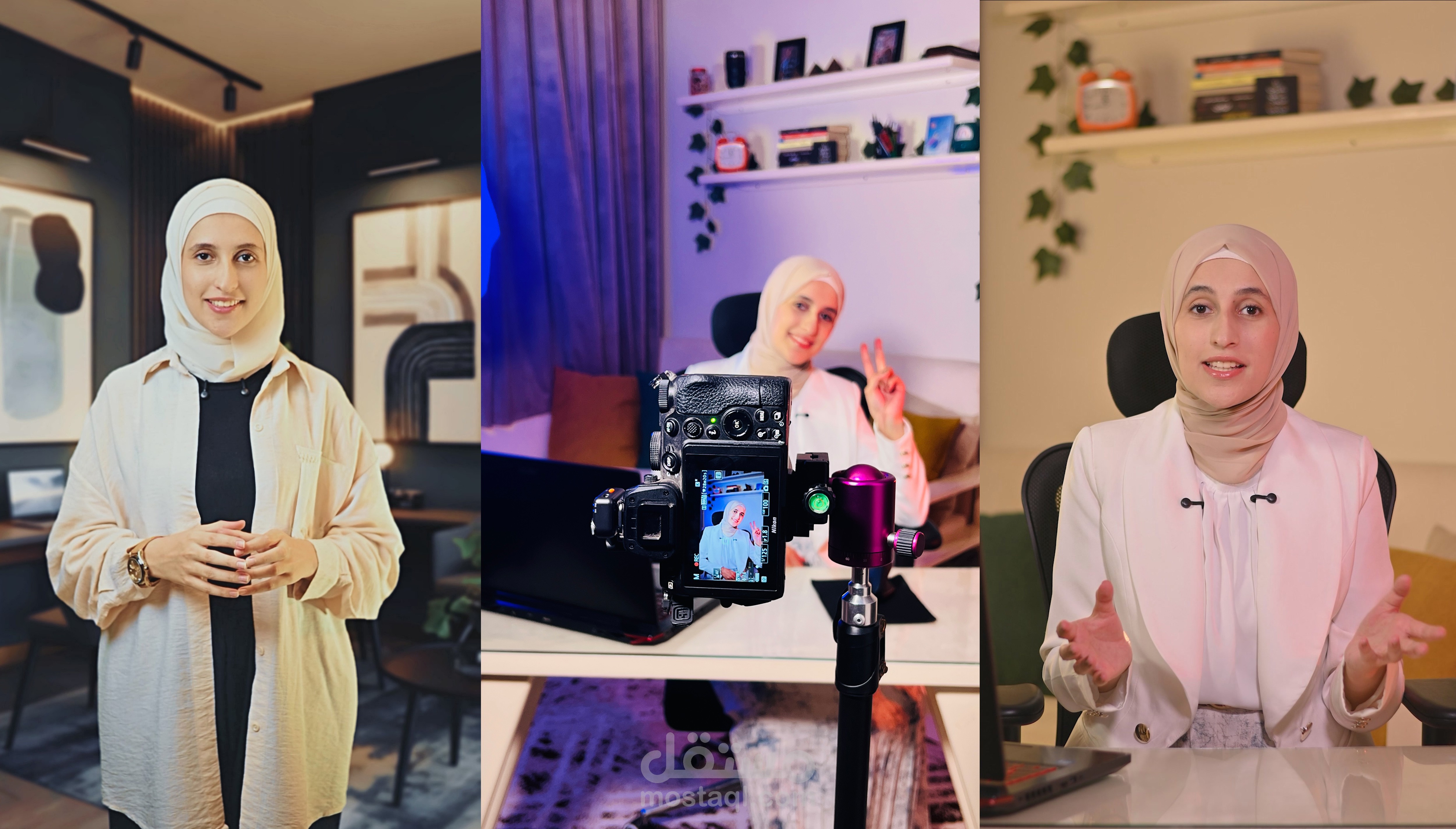 تصوير فيديوهات إعلانية بلهجات متعددة