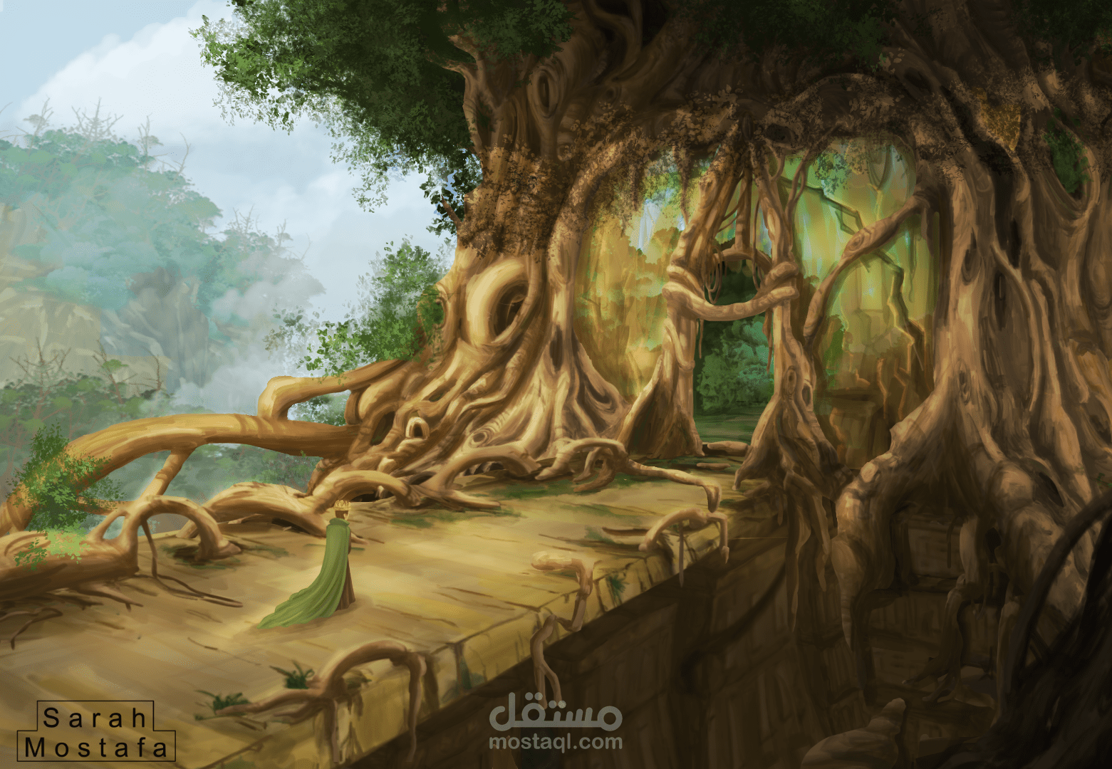 Concept art) ، digital painting )