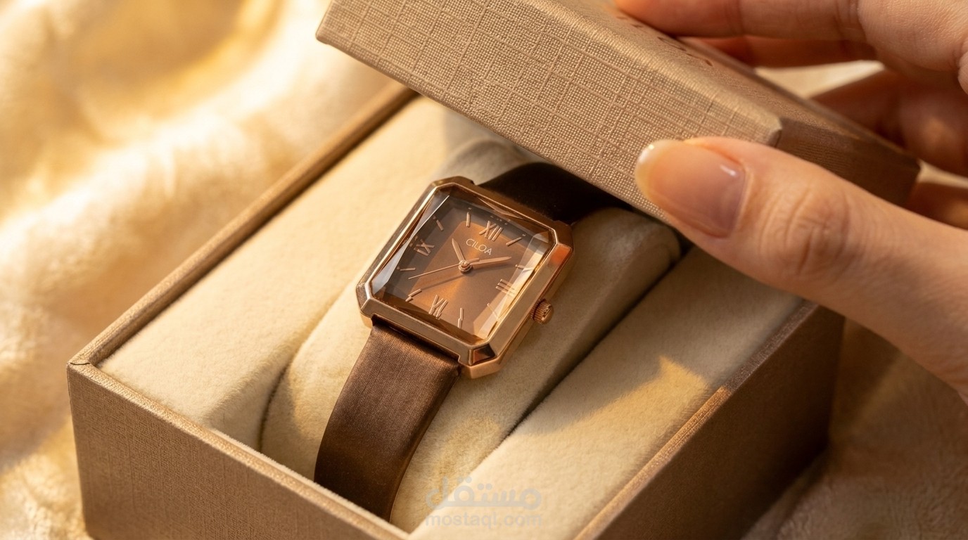 Product Visual Design CILOA — Luxury Leather Watch AI-Generated Product Visualization & Film