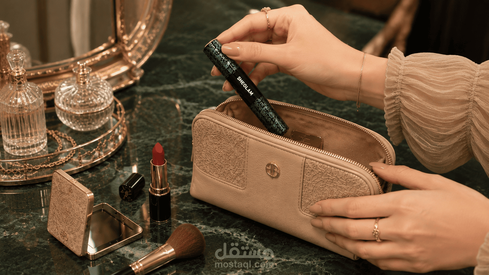 (SHEGLAM MASCARA (AI Beauty Campaign
