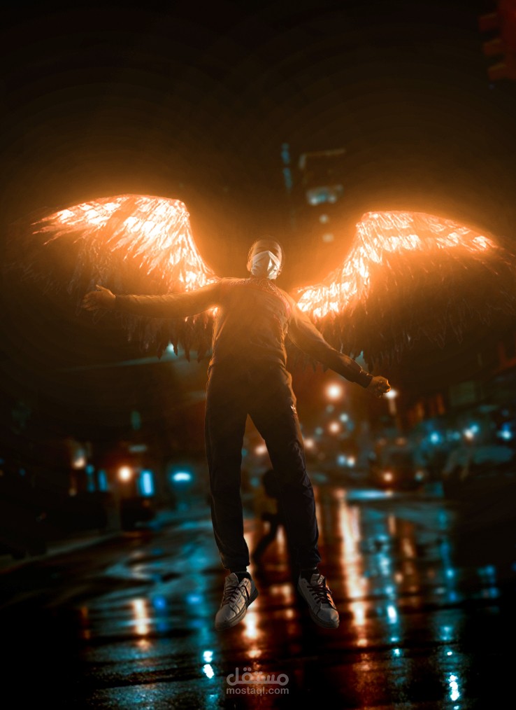 دمج شخص و خلفية