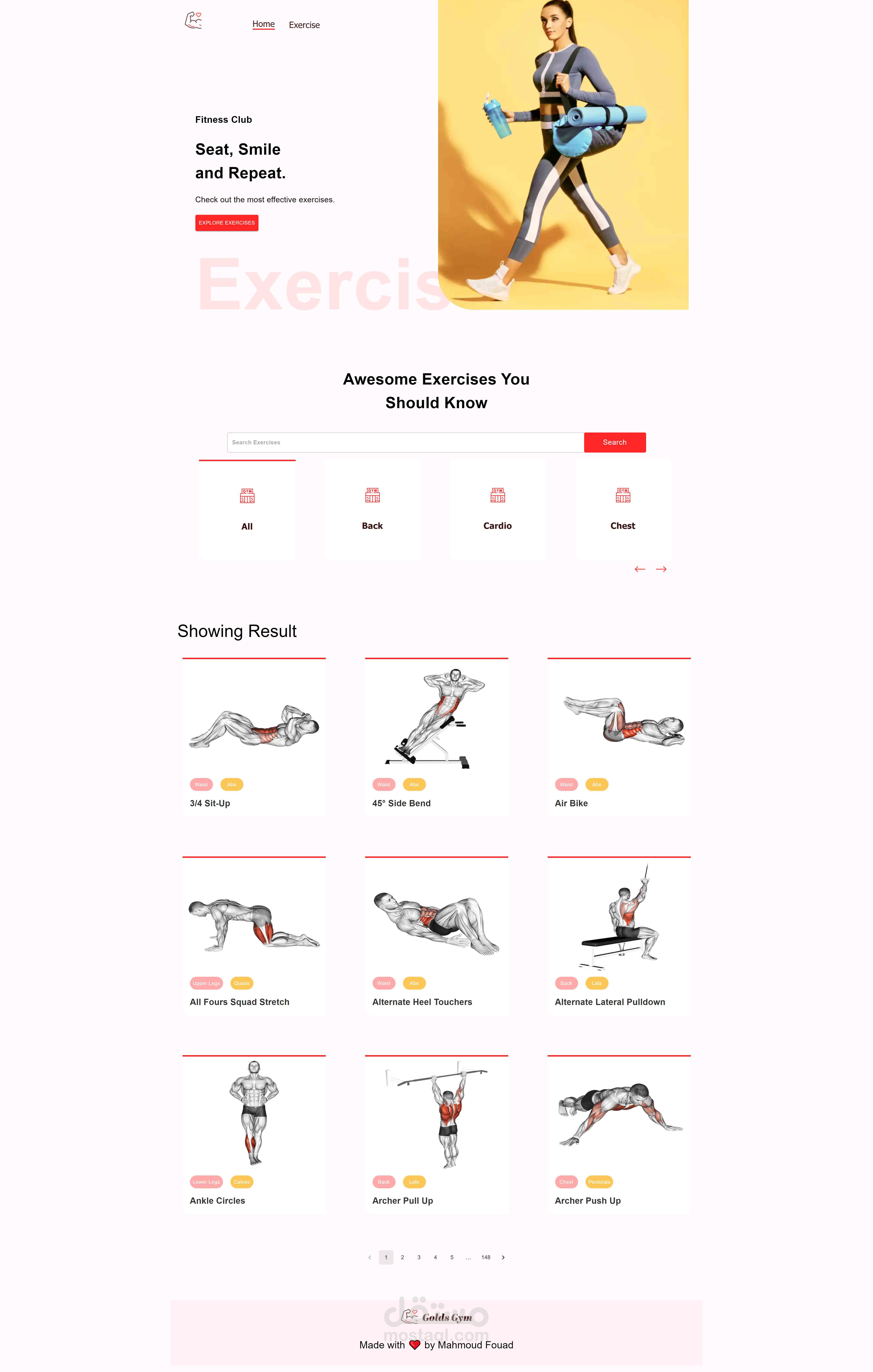 صفحة هبوط احترافية كاملة المميزات و تصميم متجاوب لكافة الاجهزة