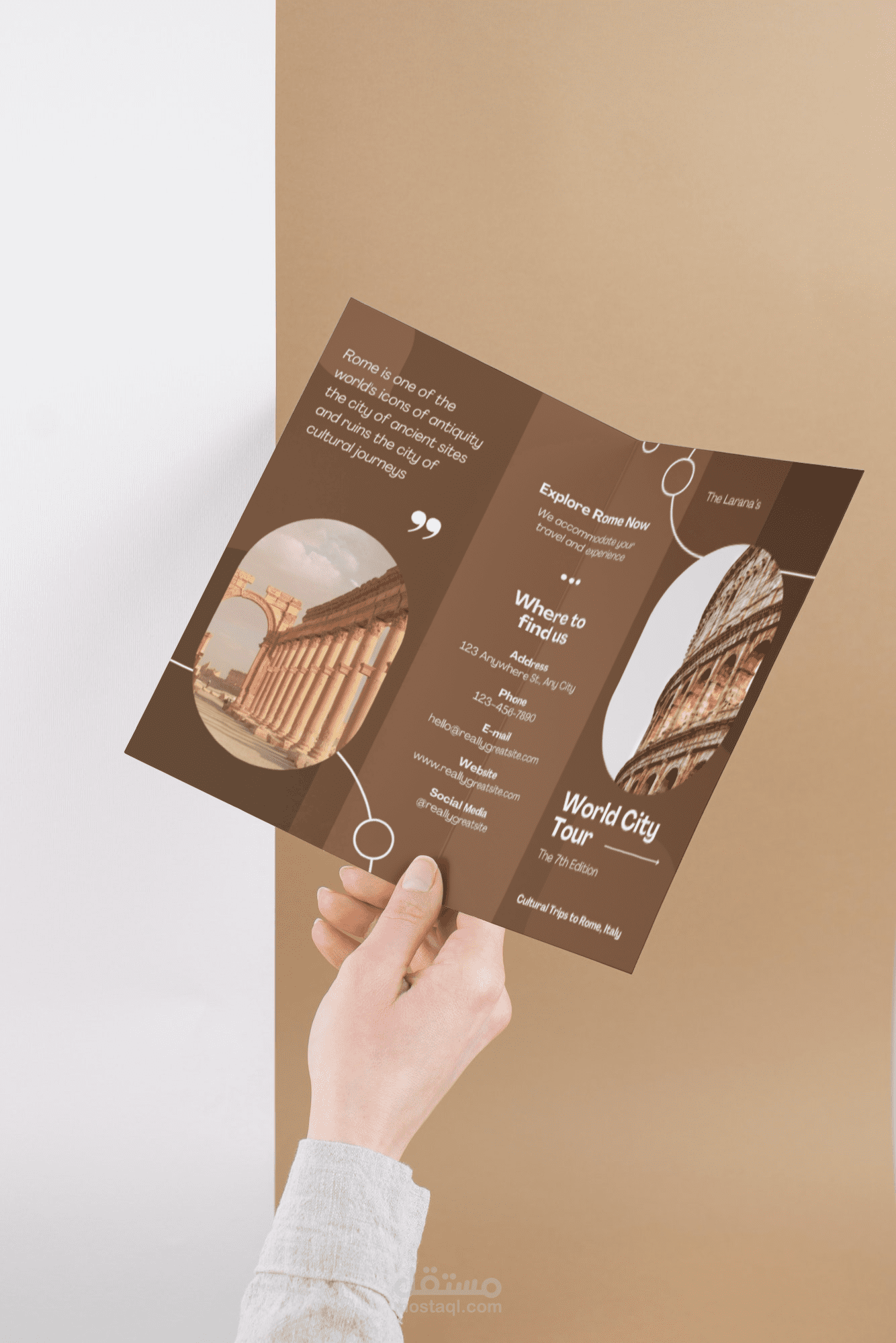 3 Brochure designs