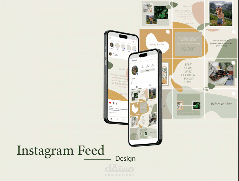 تصميم سوشل ميديا لصفحة انستغرام |  social media design & posts