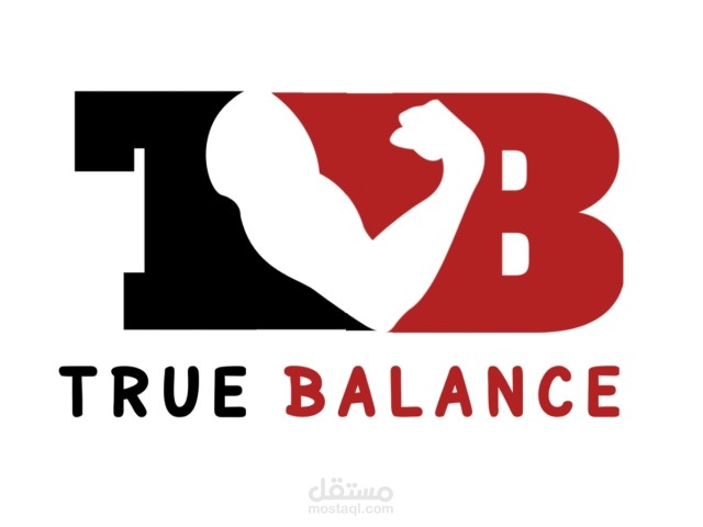 تصميم شعار احترافي لعلامة True Balance
