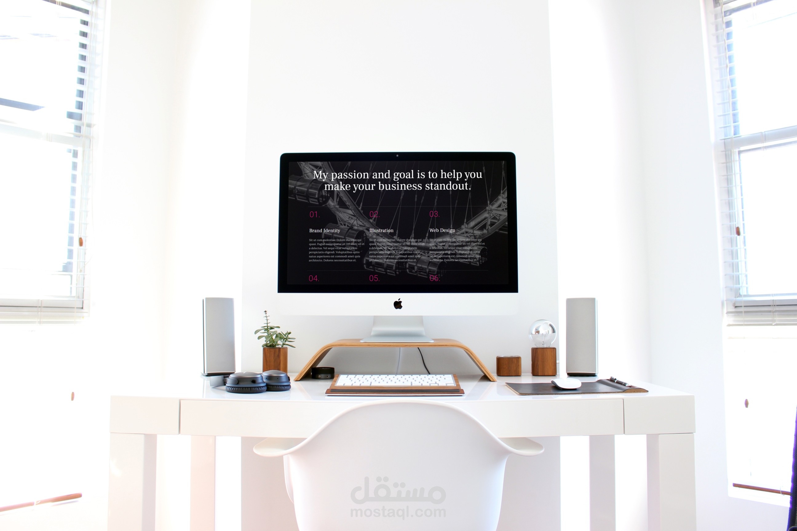 صفحة شخصية (Landing page )