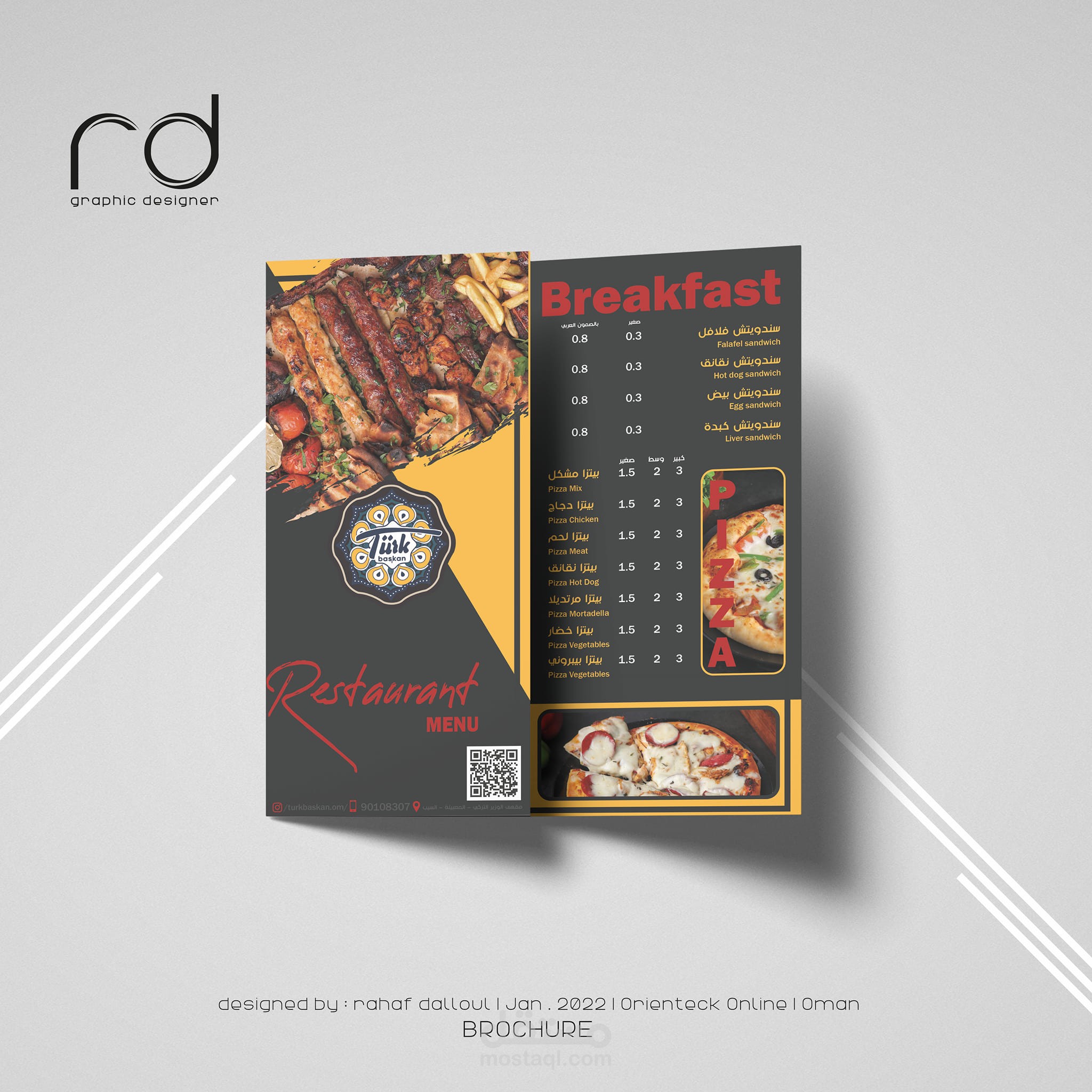 Turk Baskan Restaurant Brochure