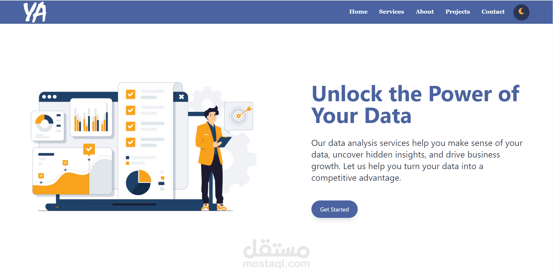 data analysis company  site