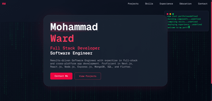 Advanced Portfolio With NextJs + GSAP Animations +ServerActions