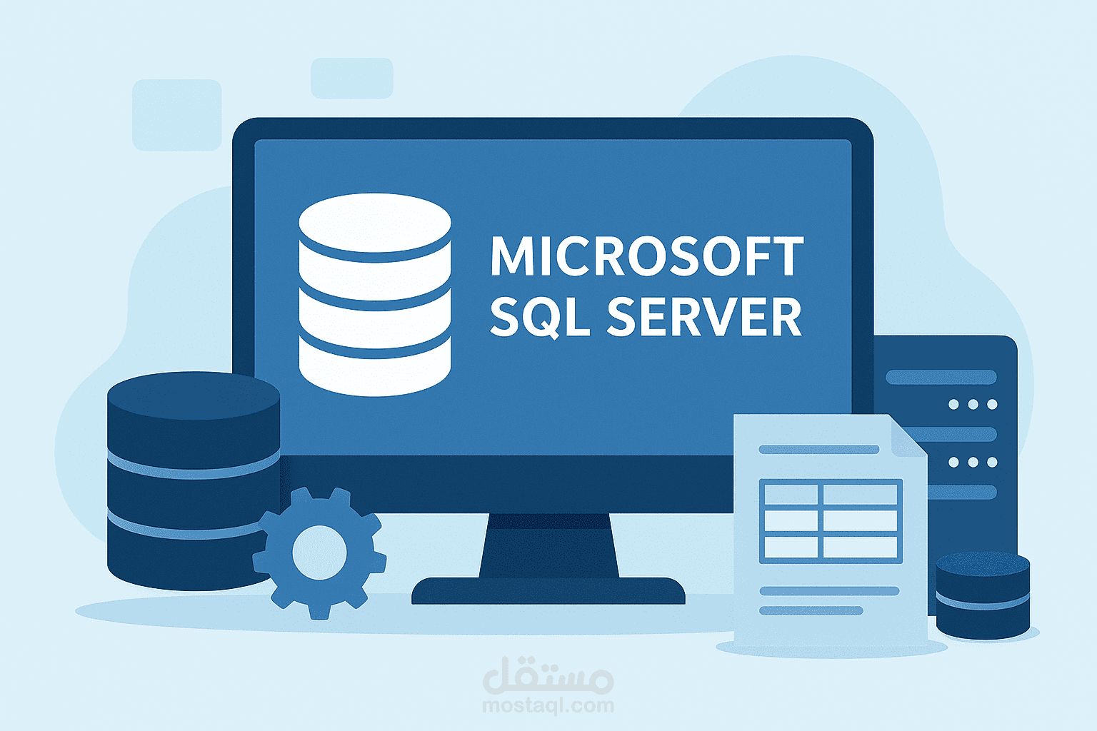 إنشاء قاعدة بيانات احترافية باستخدام Microsoft SQL Server
