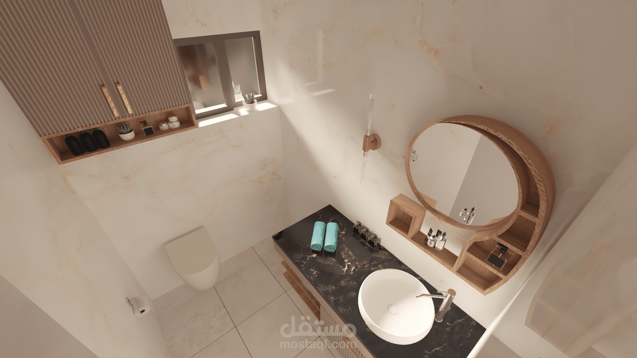 حمام مودرن
