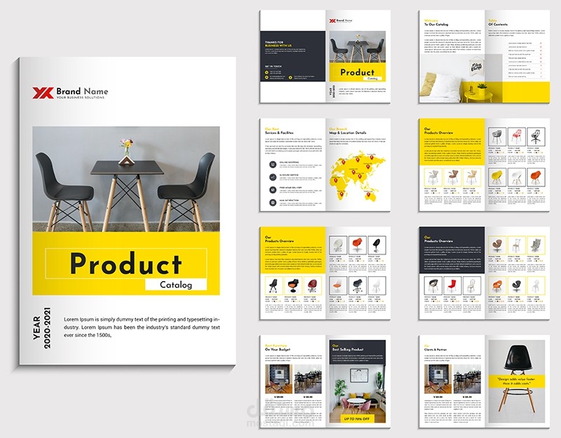 تصميم بروفايل catalogue