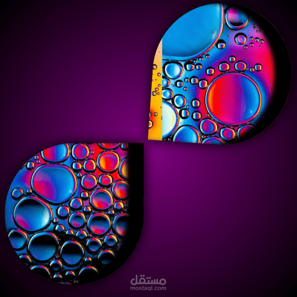 تصميم خلفيه بنفسجيه