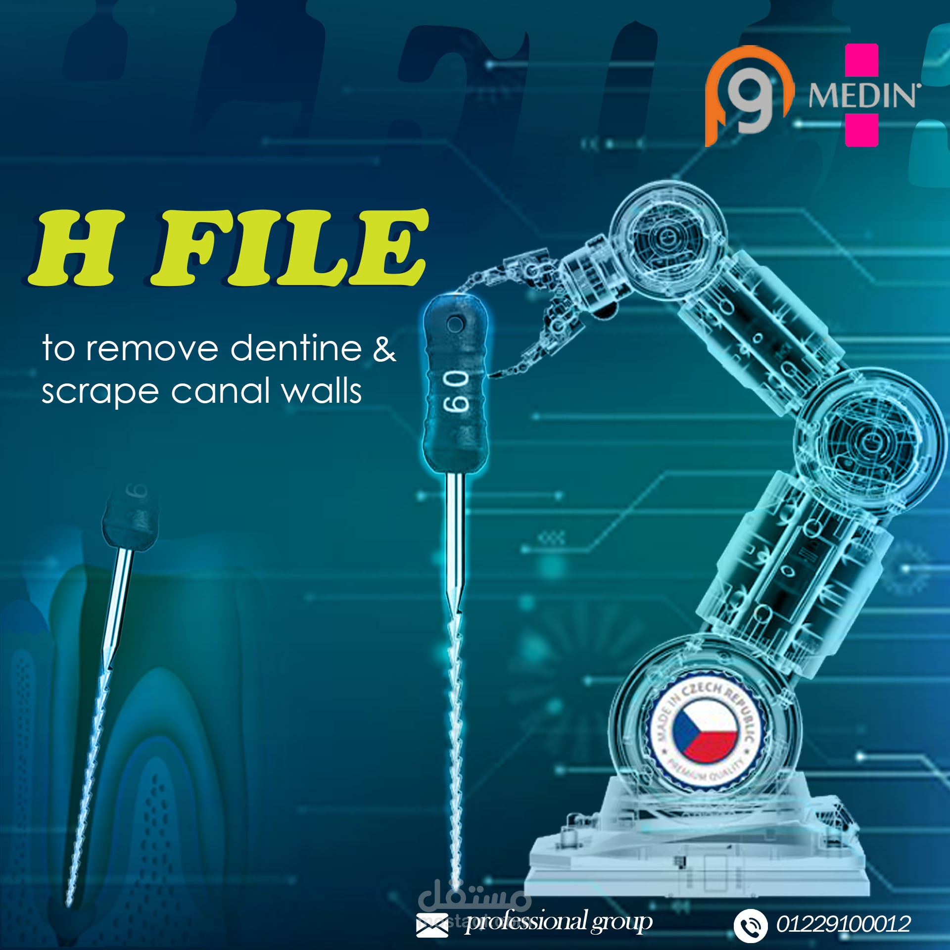 post for dental company