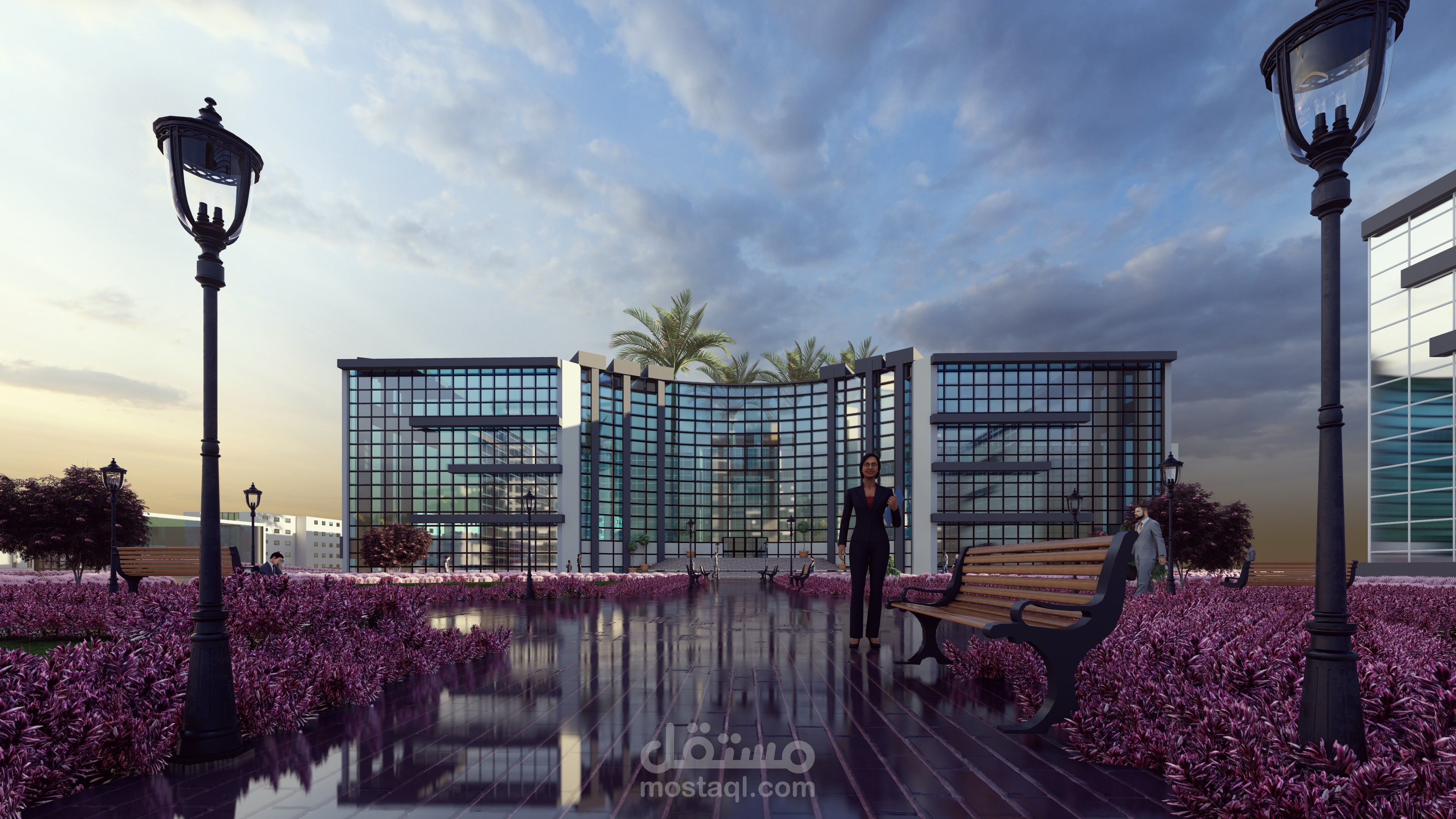 تصميم مقترح لإنشاء  جامعة  كفرالشيخ الأهلية