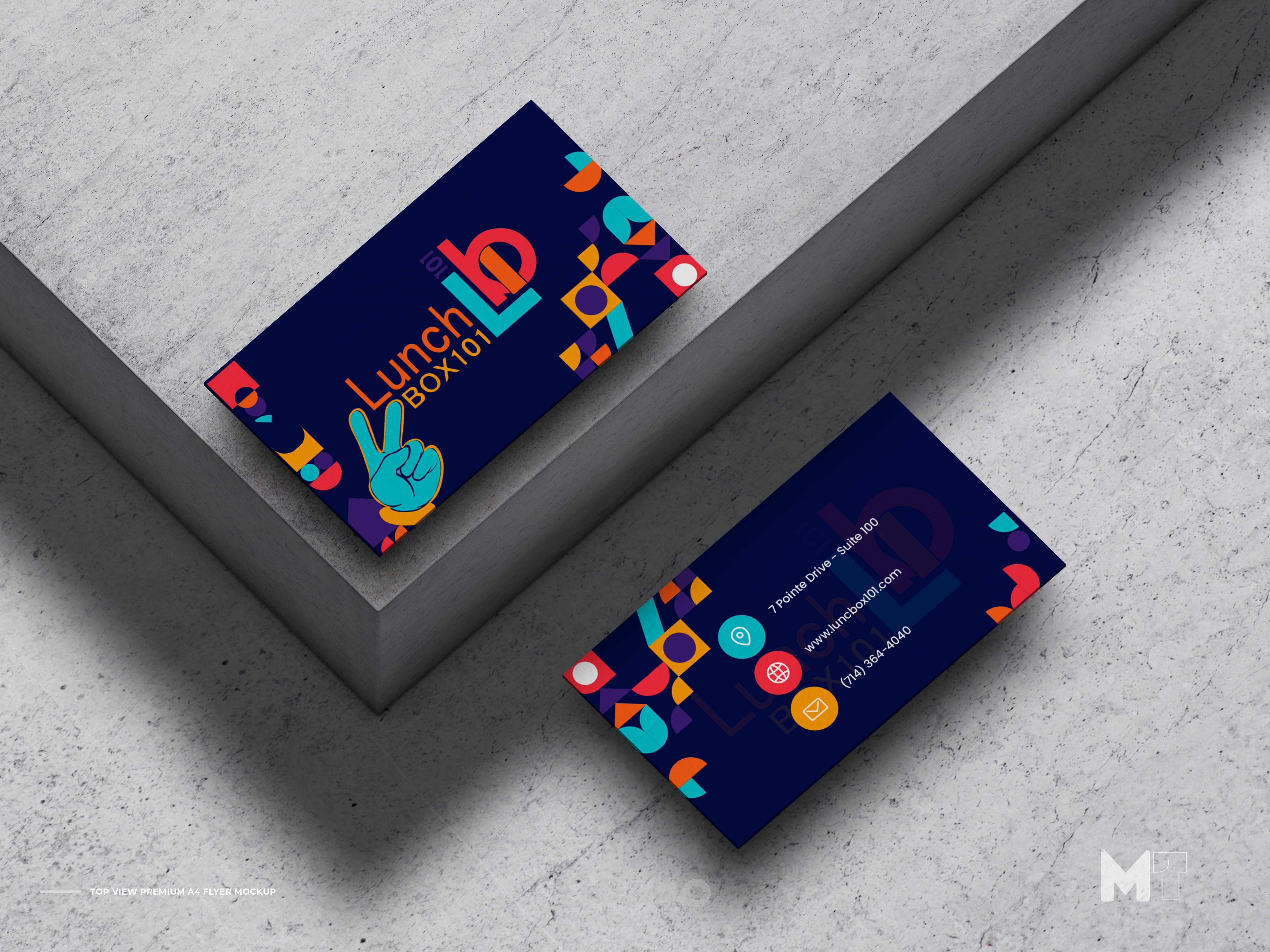 بطاقة أعمال (بزنس كارد )