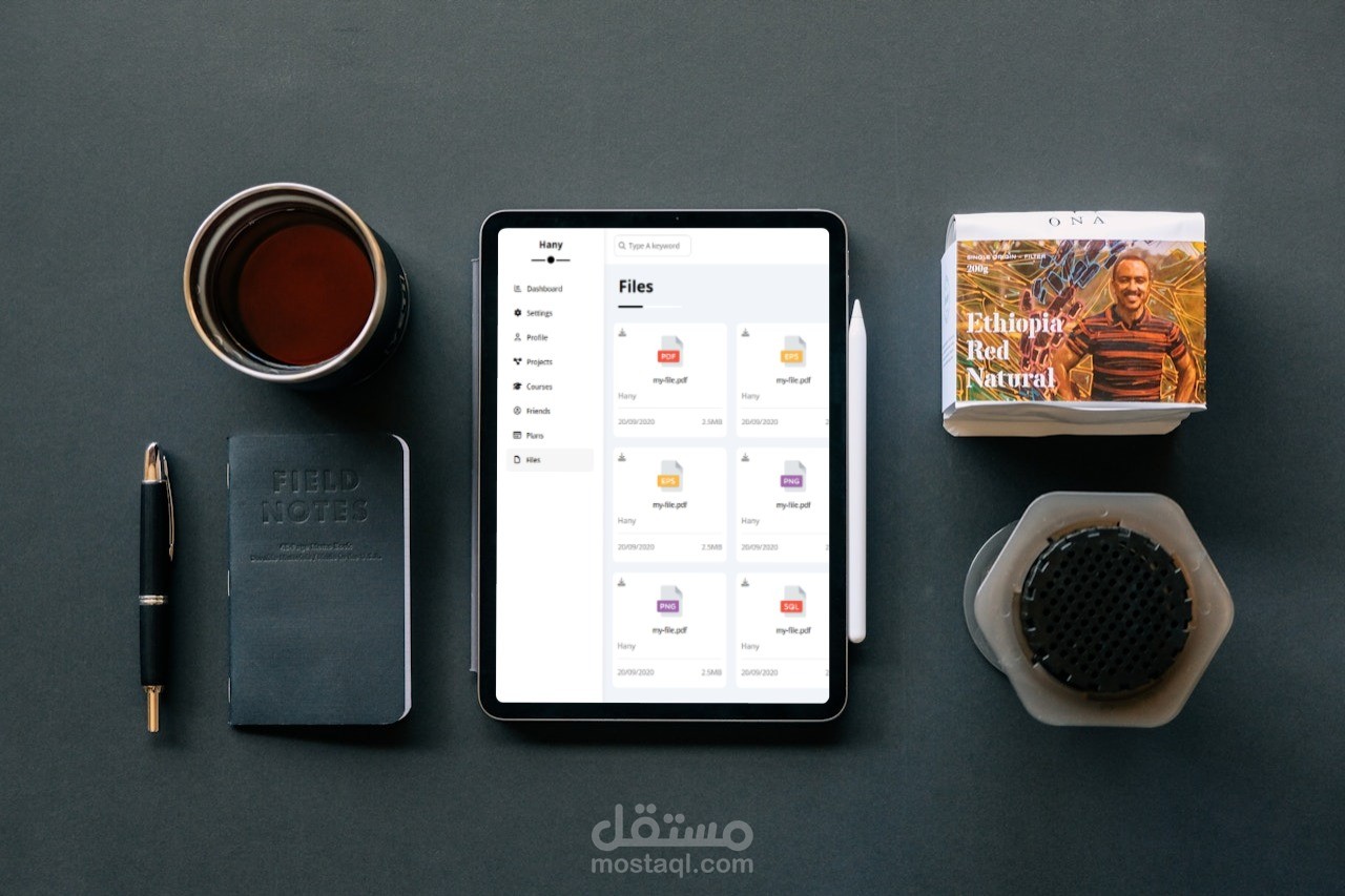 تحكم في نجاحك: لوحة تحكم متطورة لأصحاب العمل الحر  بإستخدام Bootstrap