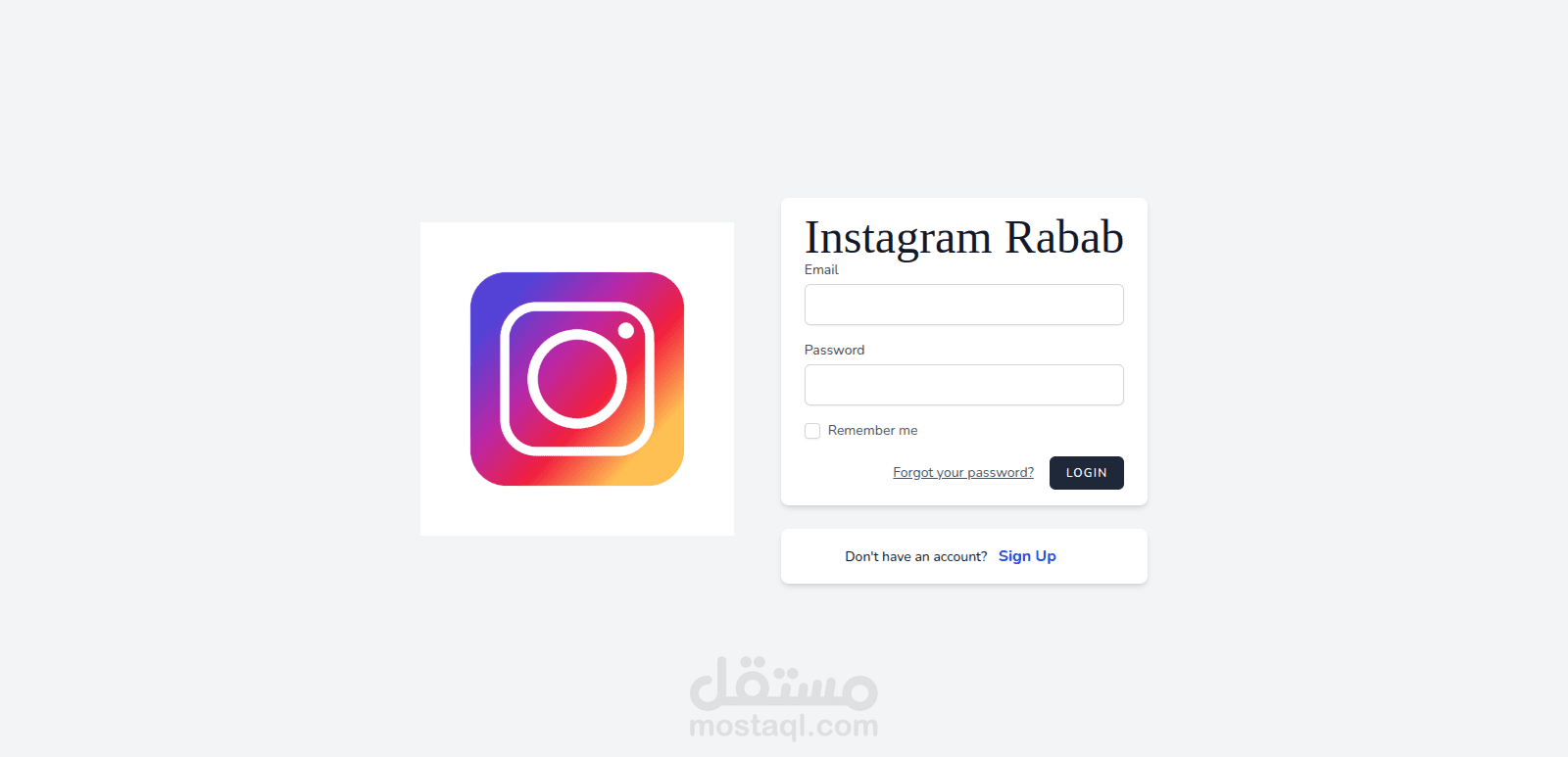 شبكة اجتماعية مصغرة تشبه instagram